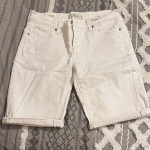 Lucky White Women’s Bermuda Denim Shorts